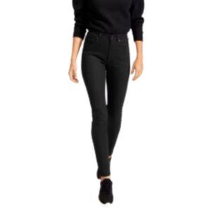 Everlane womens jeans size 24 regular black high rise skinny stretch casual